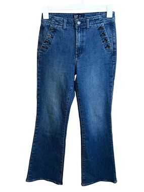 Gap Denim 70’s Flare Jeans Women’s 4/27 Regular Blue 28x32